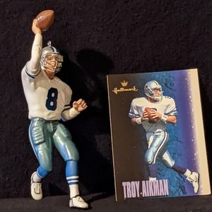 Hallmark Ornament 1996 Troy Aikman